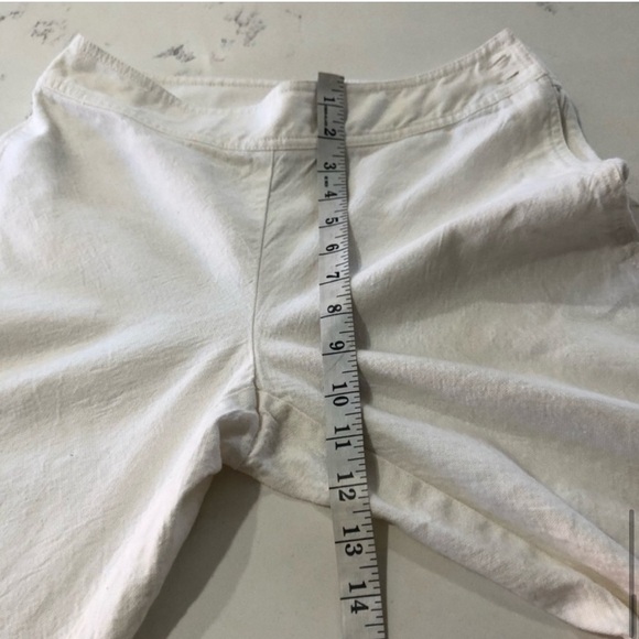 PLAZA PANT By City DKNY old white linen pants S:2 - Picture 15 of 15